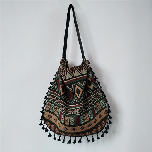 Vintage Fringe Shoulder Bag