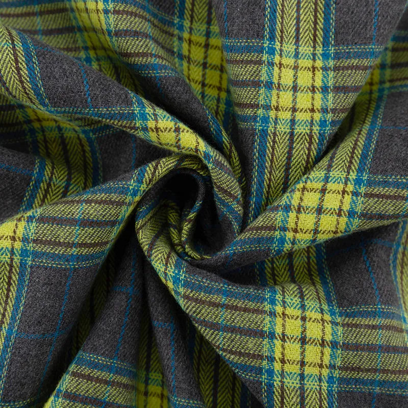 Oversized Pearl Snap Flannel Shirt