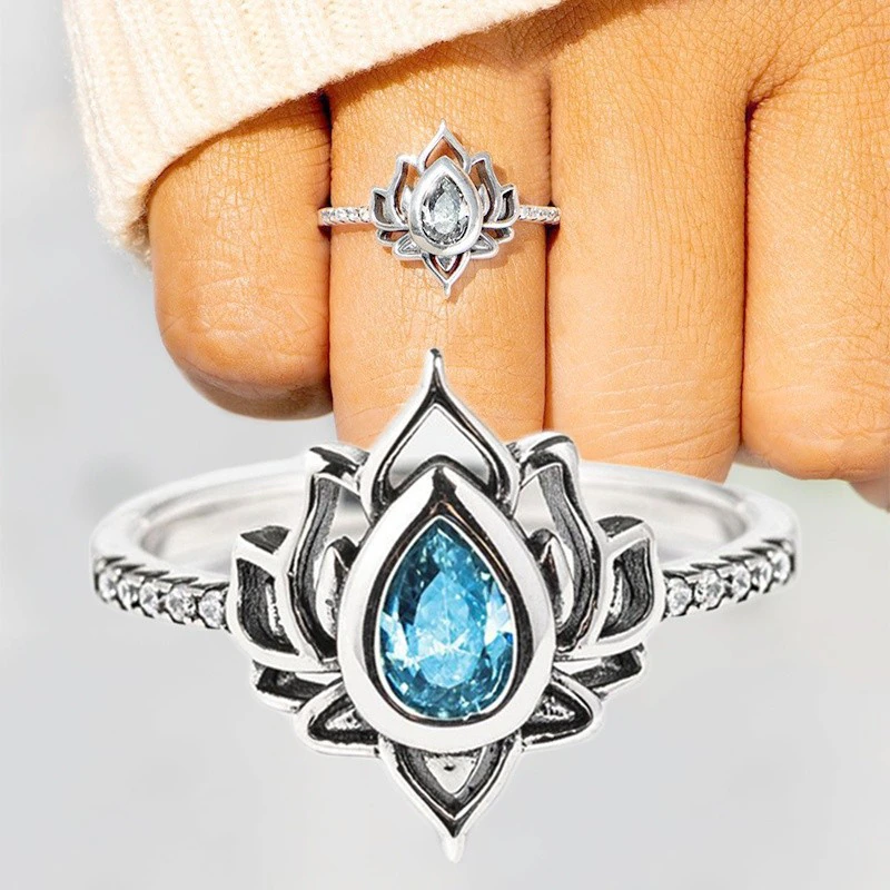 Blooming Lotus Ring