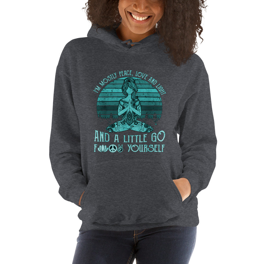 Peace Love & Light Unisex Hoodie