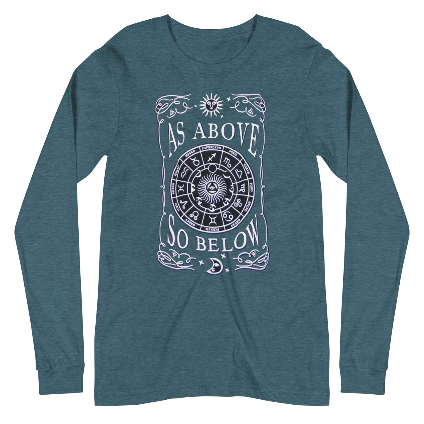 As Above So Below Unisex Long Sleeve Tee