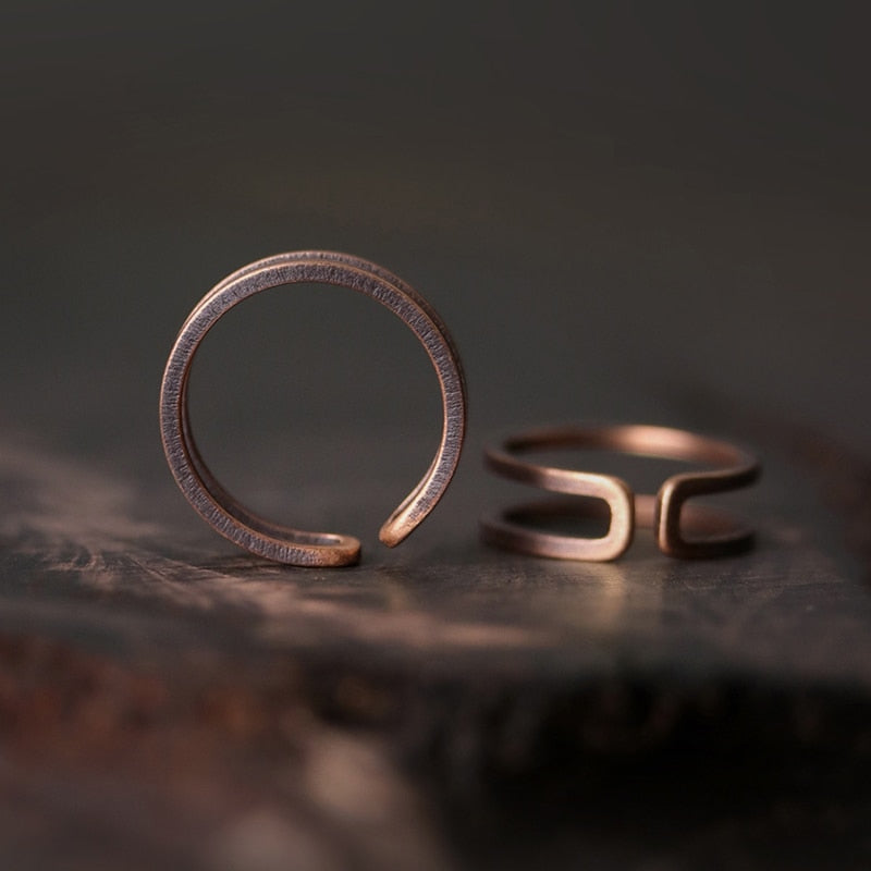 Copper Adjustable Ring