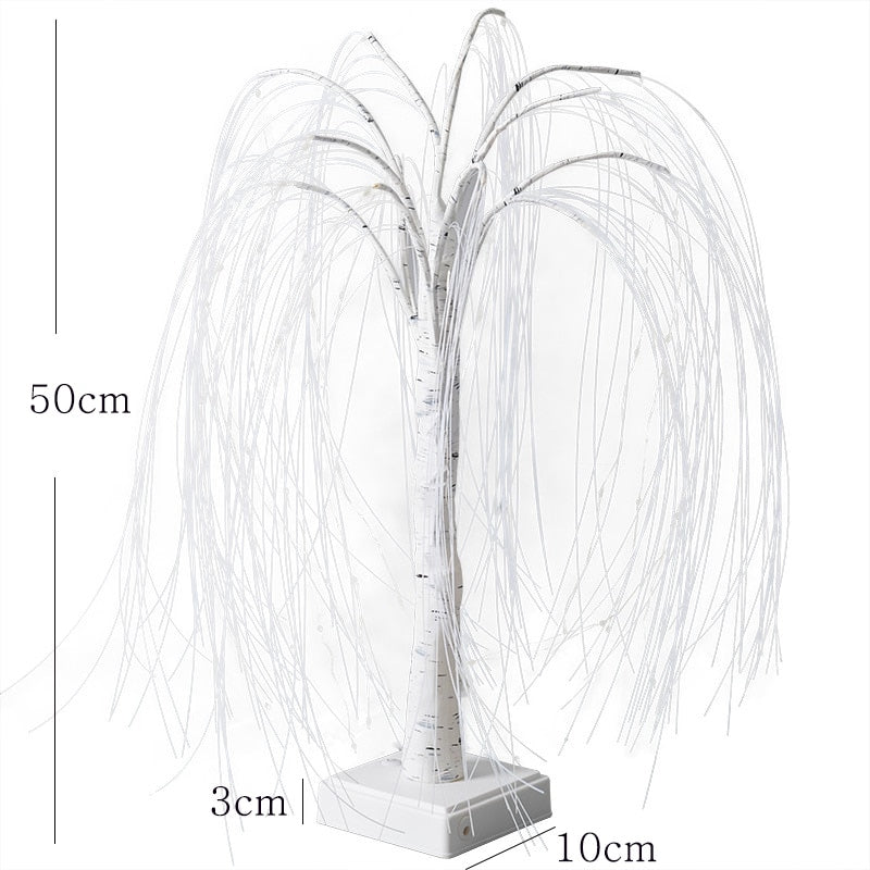 Weeping Willow Tree Color Changing Lamp