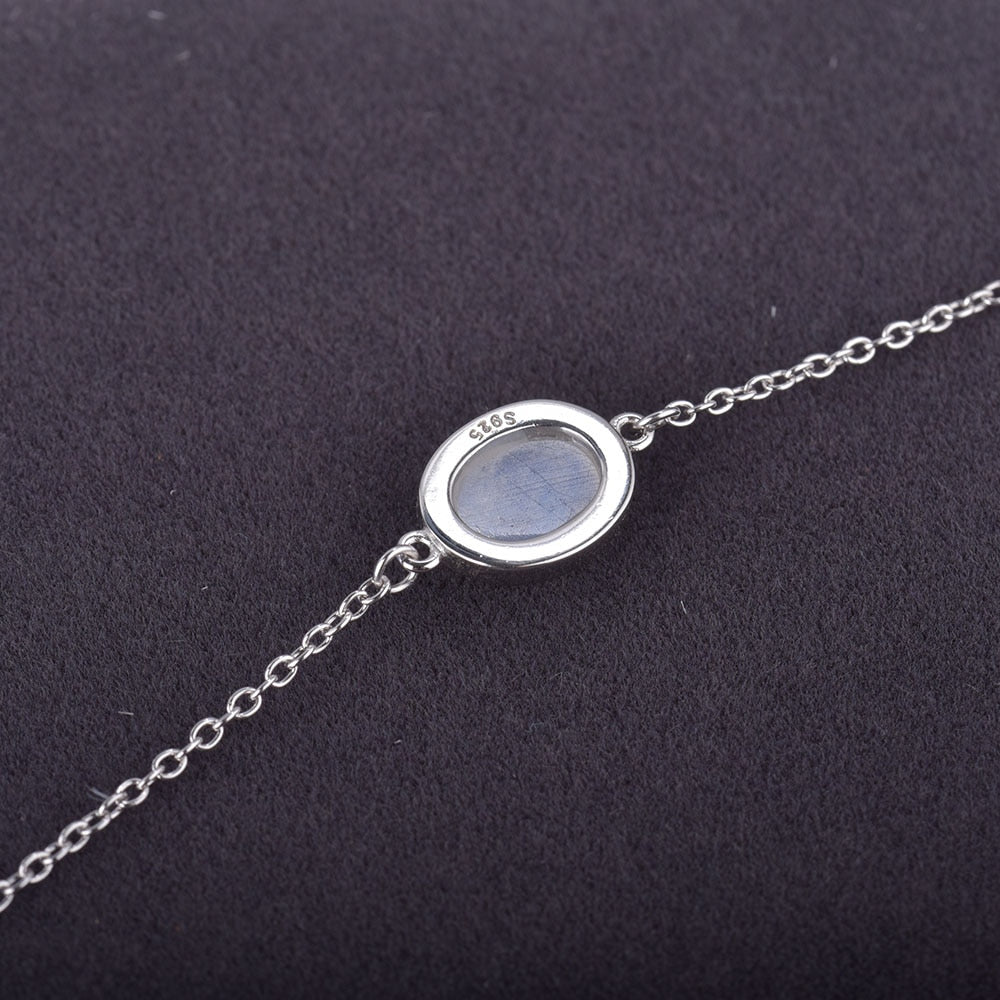 Moonstone Silver Bracelet