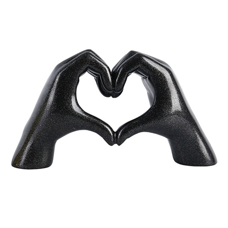 Hand Heart Figurine