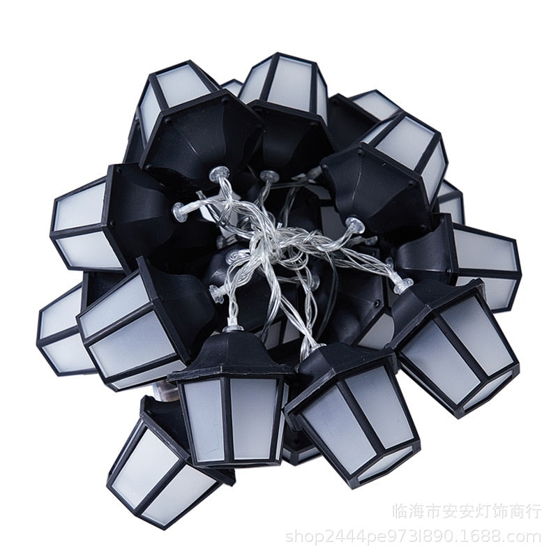 Vintage Lantern String Lights