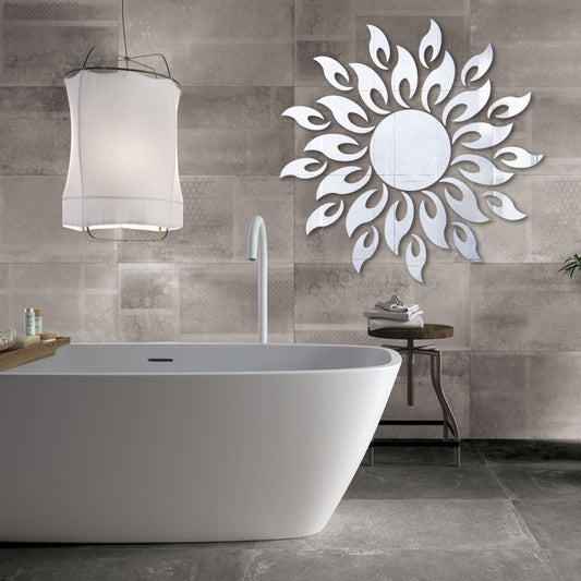 Sunflower Acrylic Mirror Wall Sticker