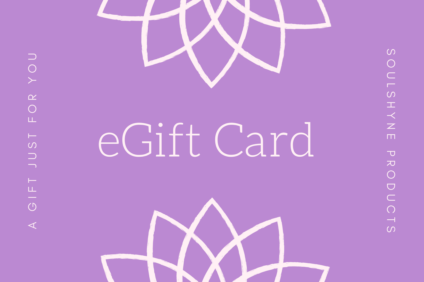 SoulShyne eGift Card - SoulShyne Products