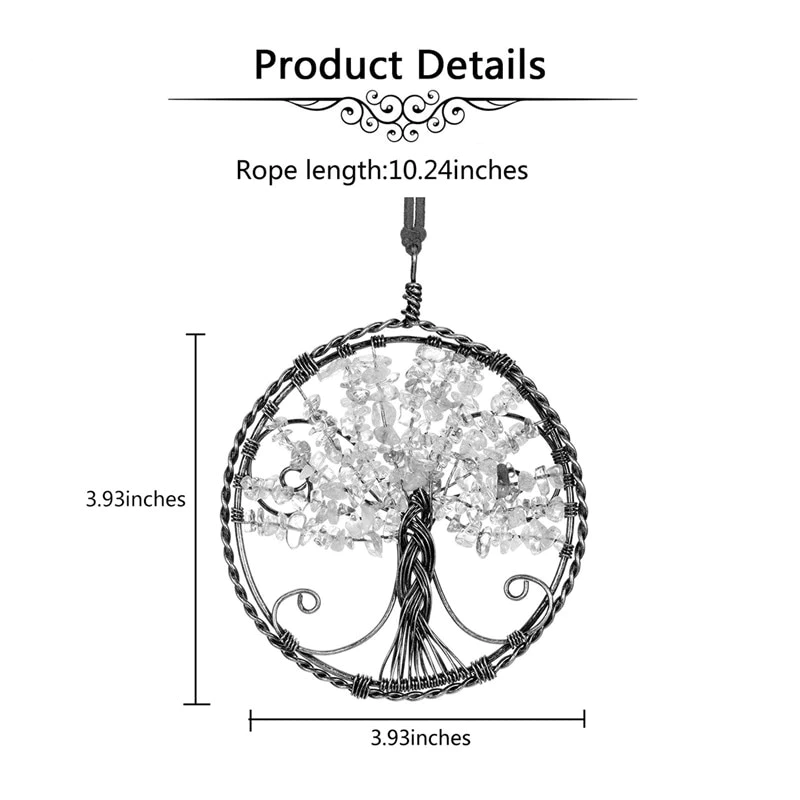 Crystal Tree of Life Wall Decor