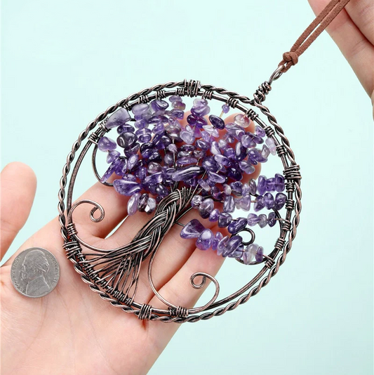 Crystal Tree of Life Wall Decor