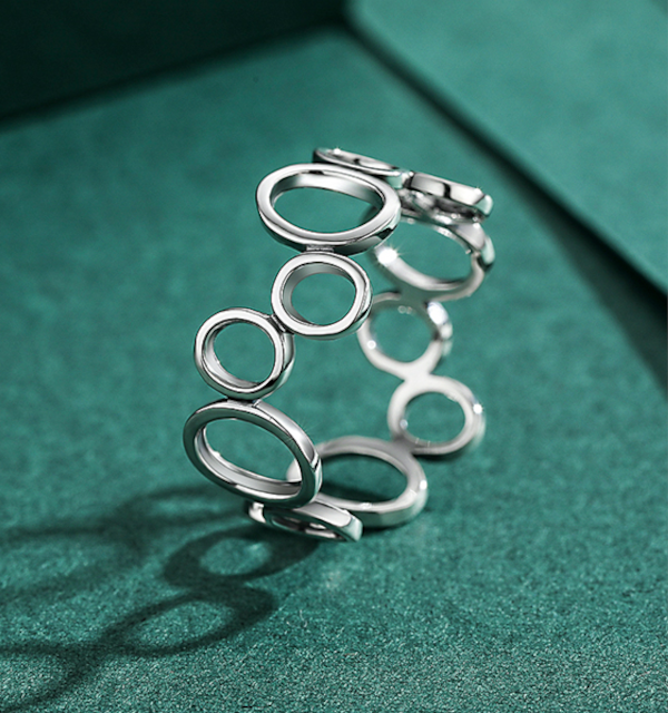 Silver Circle Ring