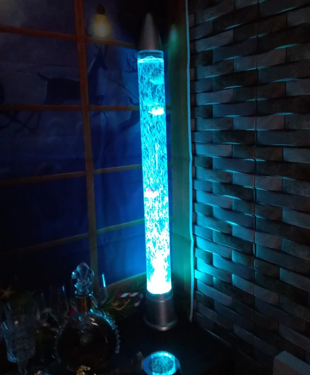Water Bubble Tower Color Changing Lamp
