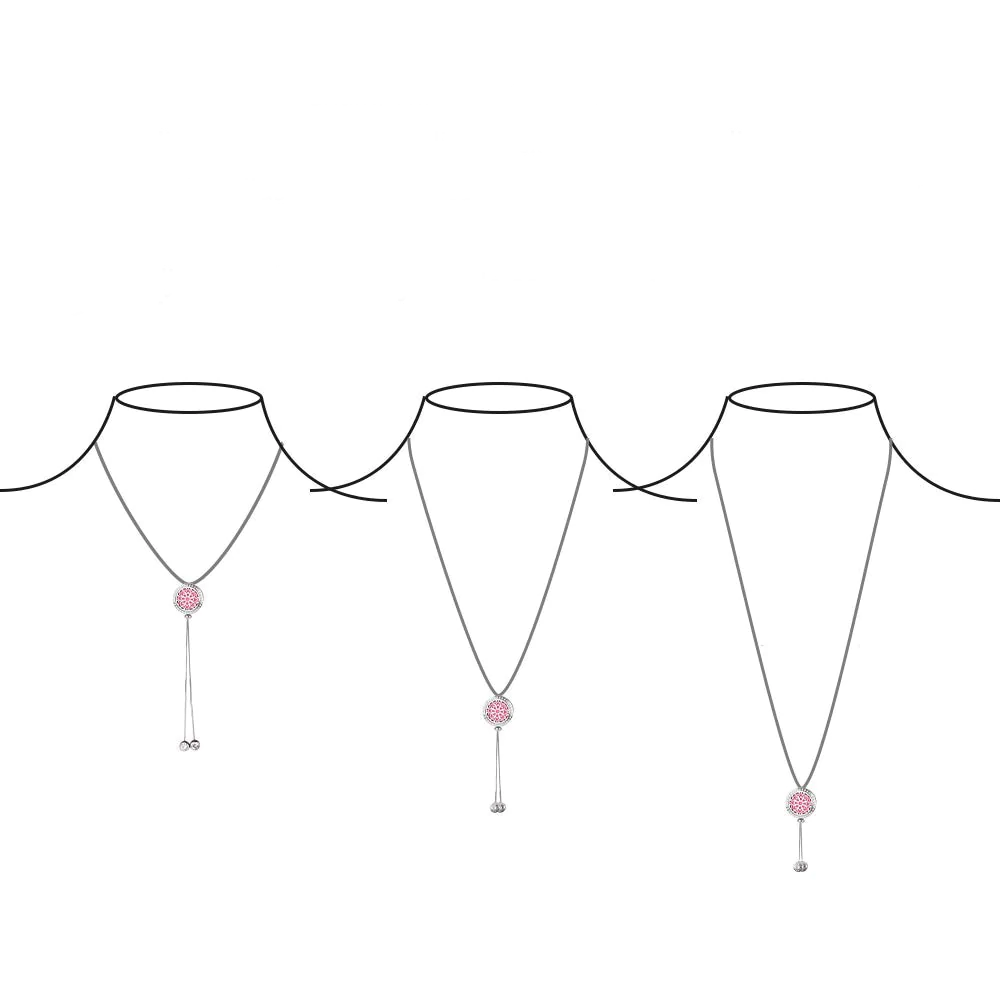 Aroma Diffuser Locket Adjustable Necklace