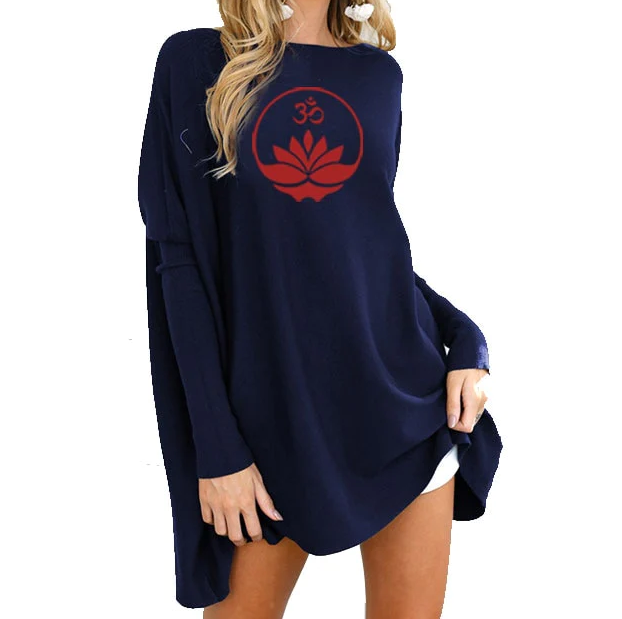 Lotus & Om Long Sleeve T-shirt