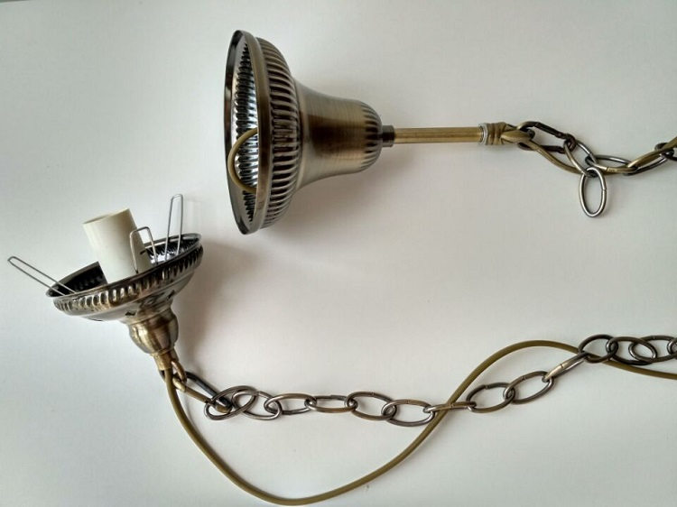 Mosaic Stained Glass Pendant Lamp