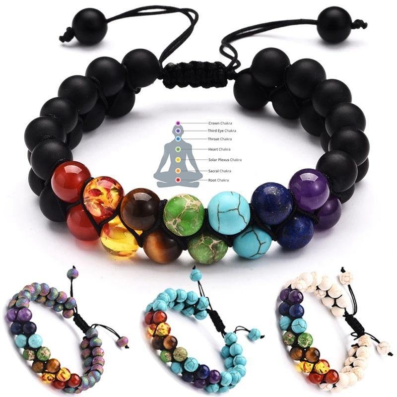 Chakra Energy Stone Bracelet - SoulShyne Products