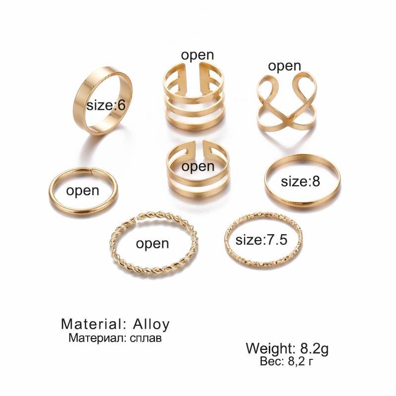 Geometric Ring Set - SoulShyne Products
