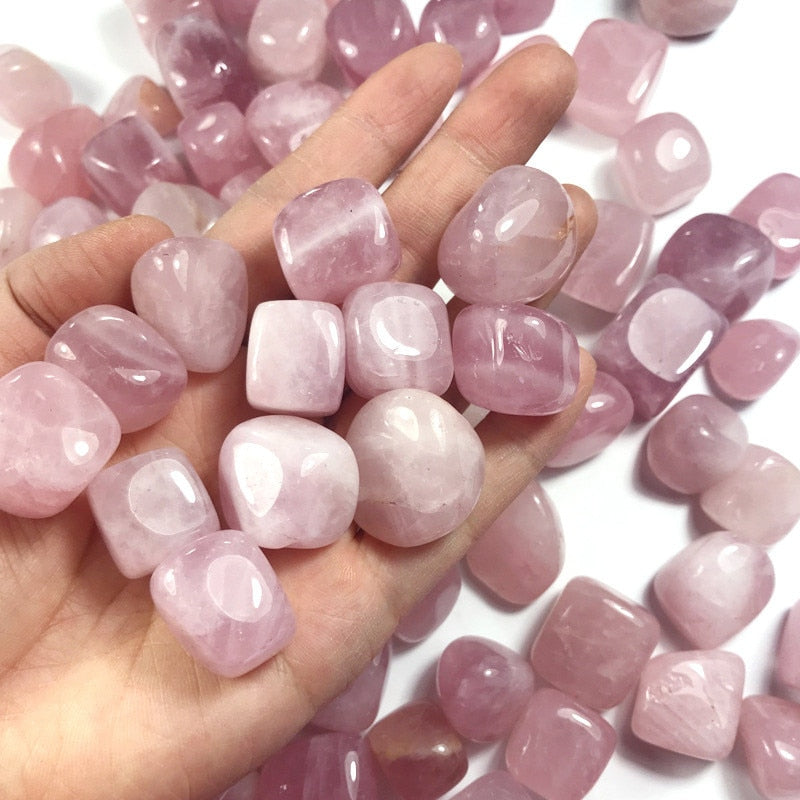 Rose Quartz Tumbled Crystals 100g