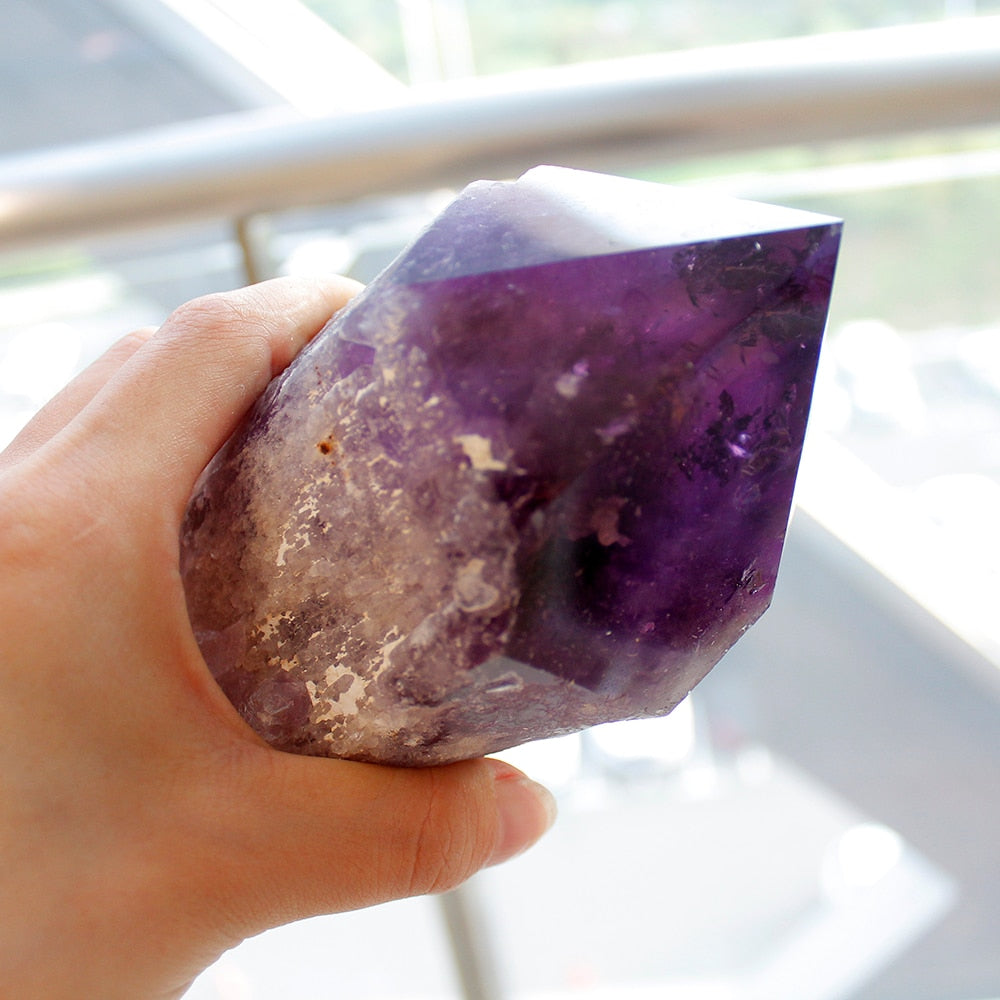 Large Amethyst Crystal Wand