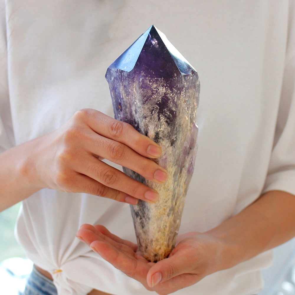 Large Amethyst Crystal Wand