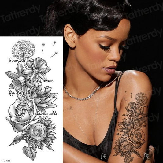 Floral Temporary Tattoos