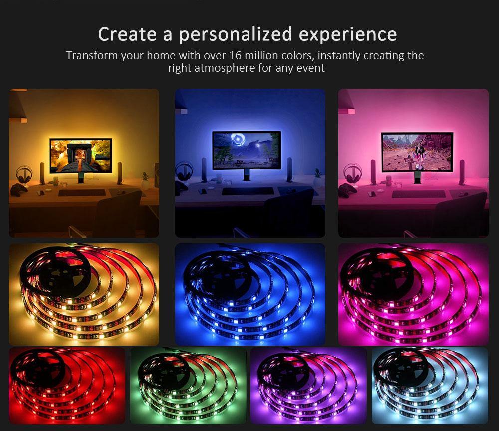 LED Backlight Strips- TV, Furniture, Cabinets, Bedroom Lighting - SoulShyne Products