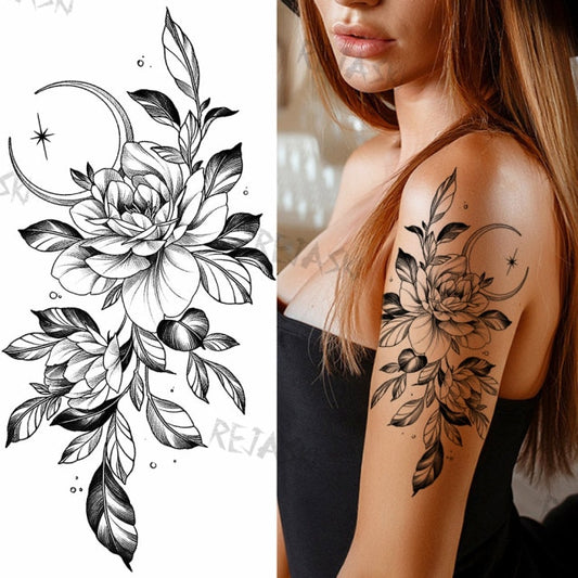 Floral Temporary Tattoos