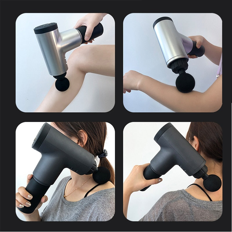 Deep Tissue Massage Gun with LCD Touch Screen