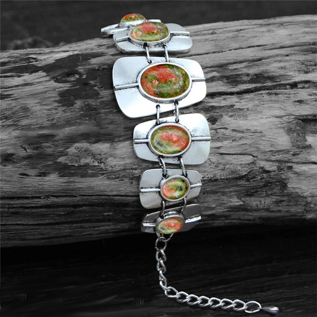unakite bracelet
