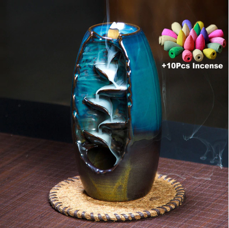 Tranquil Backflow Incense Burner
