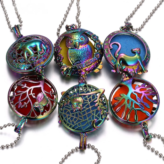 Aromatherapy Locket Necklace - SoulShyne Products