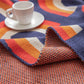 Rainbow Knitted Cotton Blanket