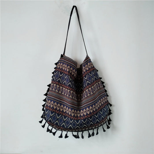 Vintage Fringe Shoulder Bag
