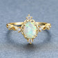 Fire Opal Ring