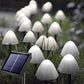 Mushroom Fairy Lights Solar Outdoor