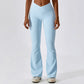 V Front Flare Leggings