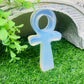 Opalite Crystal Ankh