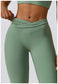 V Front Flare Leggings
