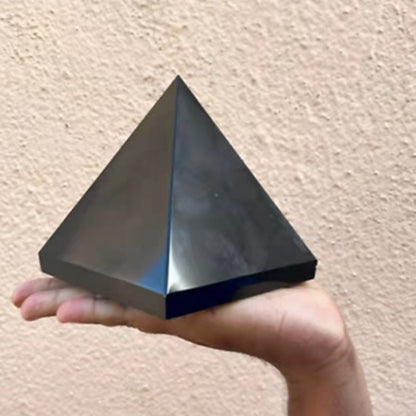 Black Tourmaline Crystal Pyramid