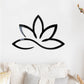 Lotus Acrylic Mirror Wall Sticker