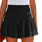 High Waist Pleated Shorts