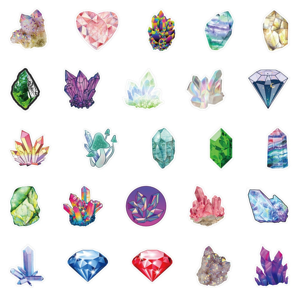 Lucky Crystal Sticker Collection
