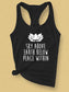Sky Above, Earth Below, Peace Within Racerback Tank Top