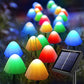 Mushroom Fairy Lights Solar Outdoor