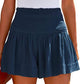 High Waist Pleated Shorts