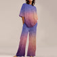 T Shirt & Wide Leg Pants Set