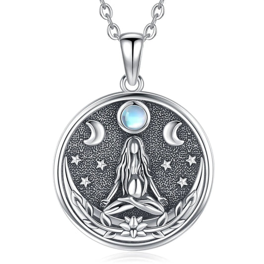 Moon Goddess Pendant Necklace