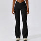 V Front Flare Leggings