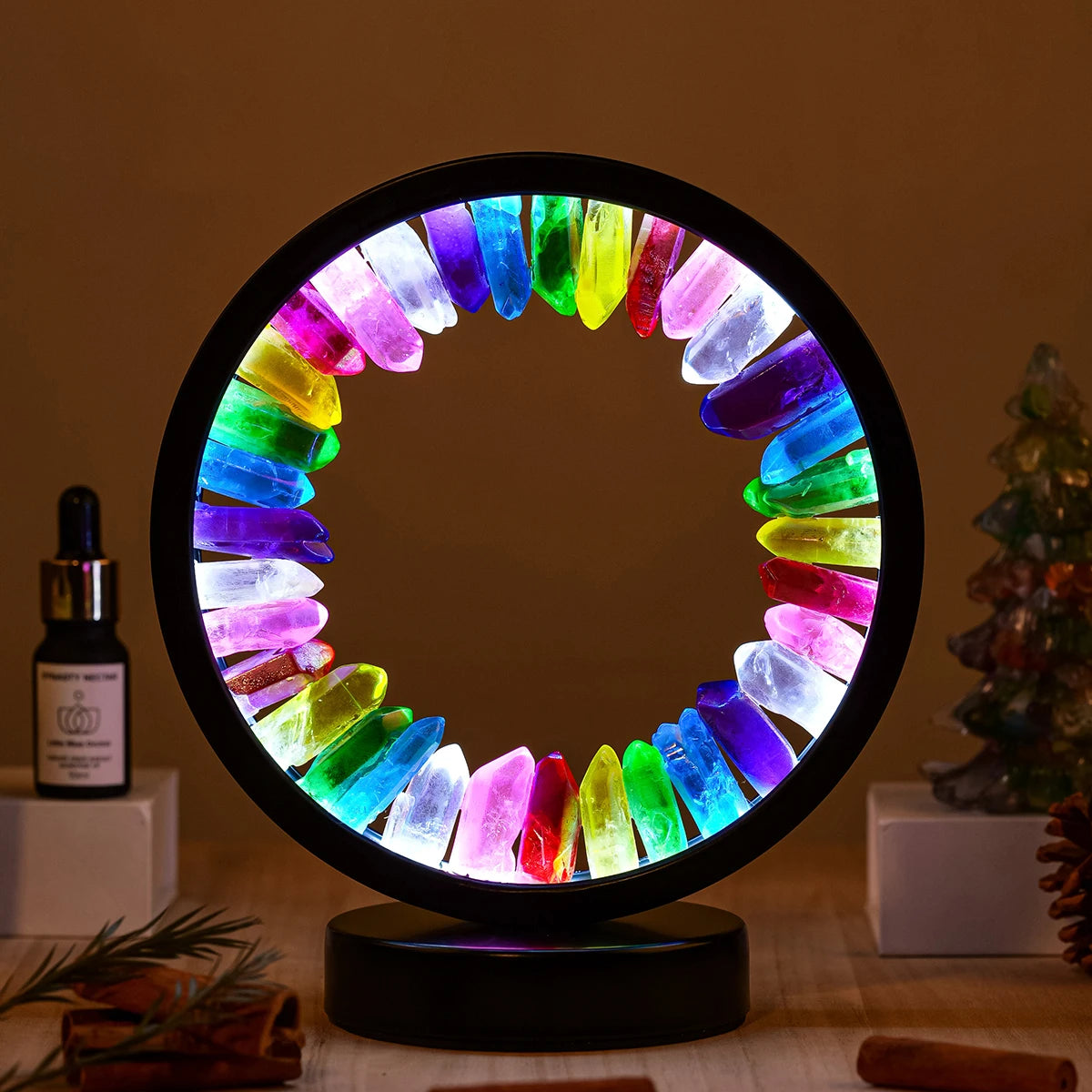 Crystal Rainbow Fairy Lamps
