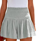 High Waist Pleated Shorts